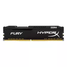 Memória Ram Fury Color Preto 4gb 1 Hyperx Hx424c15fb/4