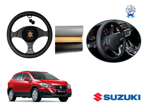 Tapetes 3d Logo Suzuki + Cubre Volante Sx4 Cross 2008 A 2016 Foto 3