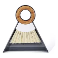 Full Circle And Brush Set, White Tiny Team Mini Dustpan