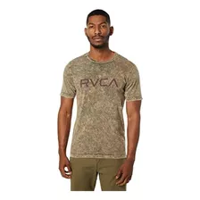 Rvca Camiseta Teñida Anudada De Algodón Peinado De Ajuste Re