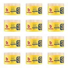 Bozzano Gel Fixador Amarelo 300g (kit C/12)