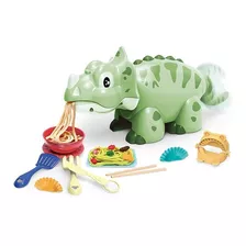 Juego Maquina De Fideos Dinosaurio Masas Moldear Plasticina