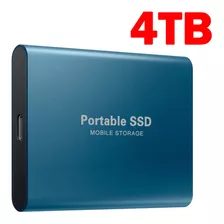 Disco Duro Externo Ssd De 4tb De Estado Sólido