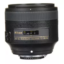 Lente Nikkor 85mm F/1.8g Ed - Parasol + Como Nuevo