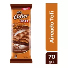 Chocolate Cofler Aireado Con Dulce De Leche Tofi X 70 Gr