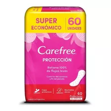 Pack X60 Protectores Diarios Carefree Neutralizador De Olor