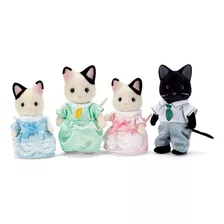 Calico Critters Tuxedo Cat Family Set