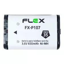 Bateria Telefone Sem Fio Tipo 35 3.6v 650mah - Fx-p107 -flex