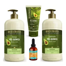 Super Kit Abacate Restauração Profunda 4 Itens Bio Extratus