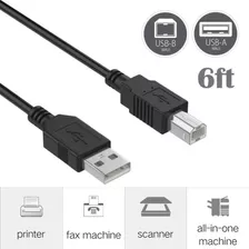 Cable Usb 2.0 A-b Para Impresora