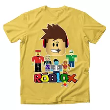 Playera Niños Roblox Amarillo