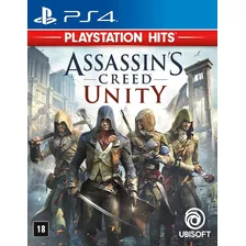 Jogo Ps4 Assassin´s Creed Unity - Mídia Física C/ Nf