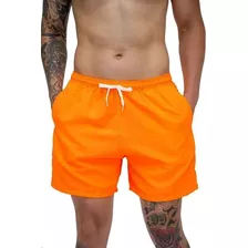 Short Masculino Bermuda Praia Lisa Mauricinho Jr Neon