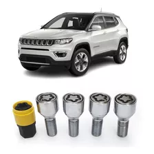 Parafuso Trava Antifurto De Rodas Jeep Compass 