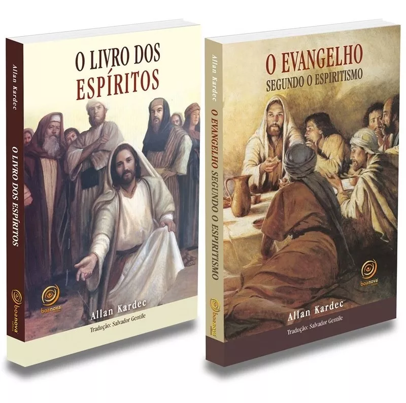 Kit Livro Dos Espiritos + Evangelho Segundo O Espiritismo, E