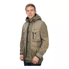 Campera Hombre Mango Gabardina Importada Excelente Calidad