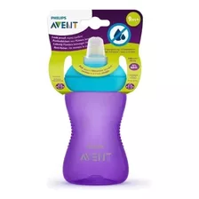 Copo De Transição Bico Macio 9m+ Roxo 300ml Philips Avent