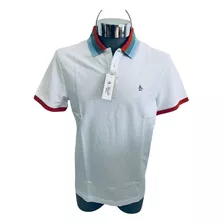 Playera (polo) Blanca Penguin Tallas Ch, Med, Gde Y Extragde