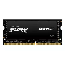 Memória Ram Fury Impact Ddr4 Color Preto 16gb 1 Kingston Kf