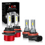 9007 Hb5 Kit De Focos Led De 4 Lados 11000lm Para Mitsubishi