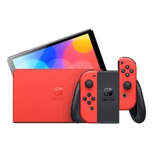 Nintendo Switch Oled 64gb Mario Red Color Rojo