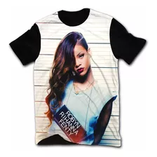 Camiseta Camisetas Camisa Rihanna Fenty Rap Hip Hop Black