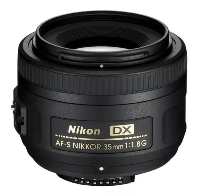 Lente Nikon Af-s Nikkor 35mm F/1.8g Dx Novo+nf