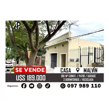 Casa En Venta De 2 Dormitorios C/ Cochera En Malvin