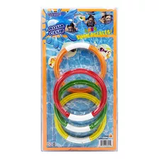 Set 4 Aros P/buceo Int 8925 Aqua Club Vulcanita Arandelas