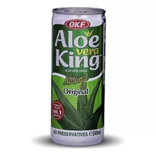 Jugo Okf Aloe Vera King Sabor Original 240ml Caja De 30 Un 