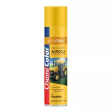 Pack 06un Tinta Agrícola Amarelo Caterpillar Tratores 400ml