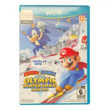 Jogo Mario & Sonic Sochi 2014 Nintendo Wii U