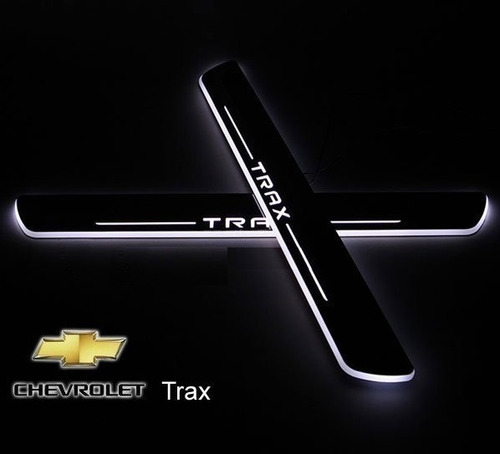 Estribos Iluminados Led Inteligentes Para Chevrolet Trax Foto 2