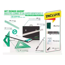 Kit Dibujo Tecnico Dozent 12667 Tablero 40x50 Atril + Acc