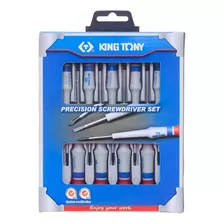 Jogo Chave Torx Precisao 9 Pecas T4at20 King Tony 32309pr