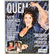 Revista Quem Acontece N°38 Junho 2001 Xuxa - Ivete Sangalo 