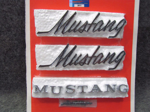 Mustang 69-72 Juego De Emblemas Exteriores Foto 6