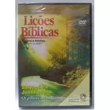 Dvd Lições Bíblicas Salvação E Justificação Eliezer Lira