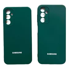 Funda Silicone Case Para Samsung Y Motorola Verde Musgo