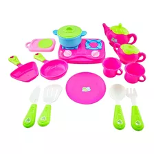 Juego De Cocina Juguete 17 Piezas Funny Kitchen Set Bestway