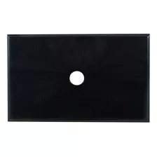 Tapa Deposito Madera Laqueada De Pared Negro