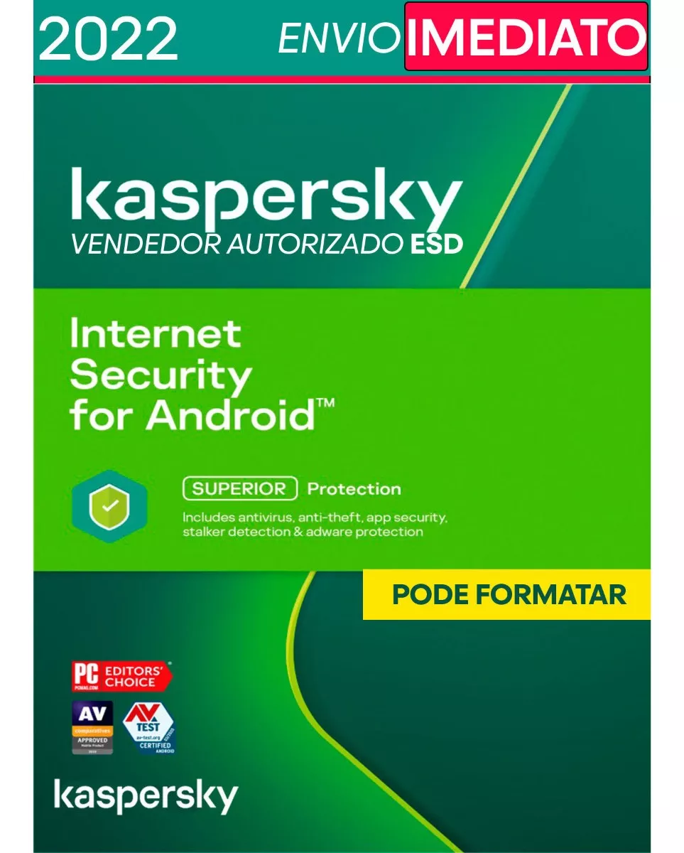 Kaspersky Internet Security Para Android 1 Dispositivo 1 Ano