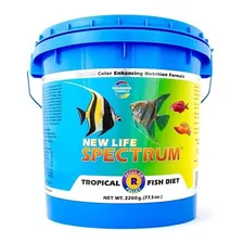 New Life Spectrum Tropical Fish 2.2kg - Alimento Peces 