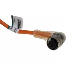 Cable Con Conector M12 90º 4 Pines Led Pnp 5m