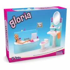 Gloria El Baño Con Muebles Lionels Original 
