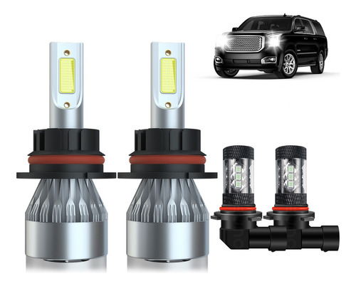 Foto de Kit De Faros Delanteros Led Dodge Grand Caravan 2001-2007 80