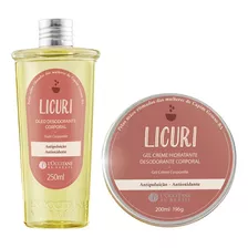 Kit Licuri L'occitane Óleo Desodorant Corporal Gel Corporal 