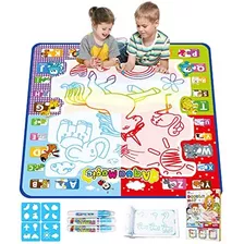 Aqua Magic Doodle Mat 31 X 31 Pulgadas Extra Grande Agu...