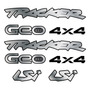 Stickers Calcomana Kit Pack Geo Metro 4x4 Lsi Vinil Relieve