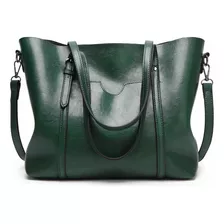 Bolsa De Mano Hombro Mujer Piel Bolso Interior Resistente